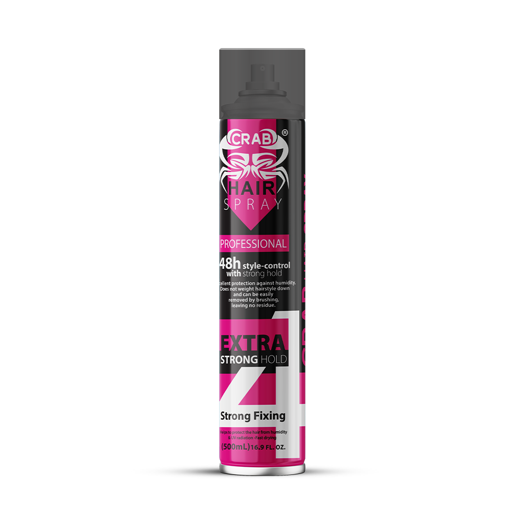 Crab hair spray 4'كراب اسبراى البينك