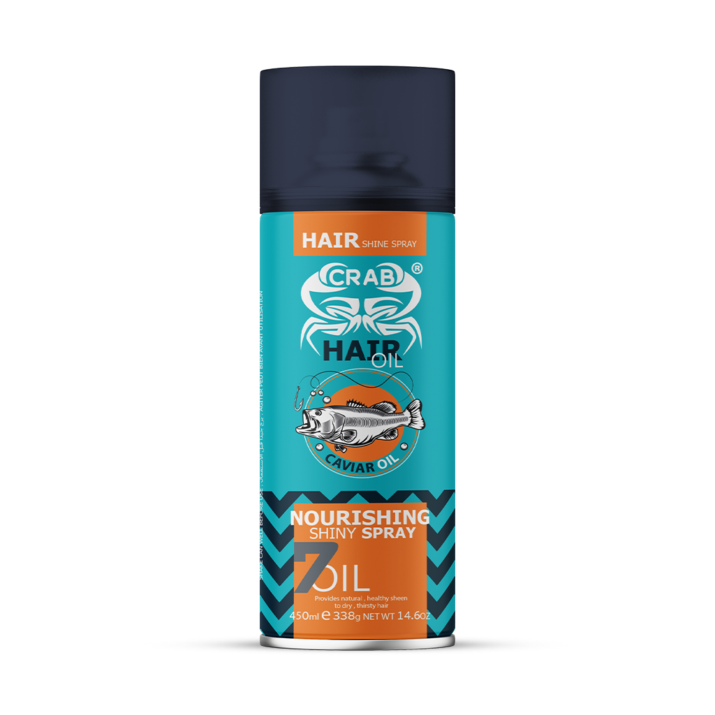 اسبراي زيت الشعر CRAB الكافيار