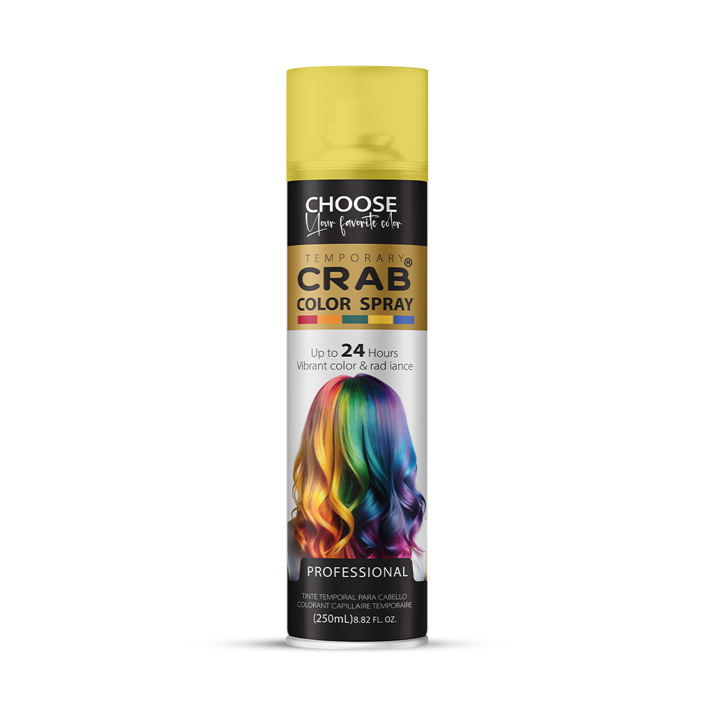 اسبراى تلوين الشعر