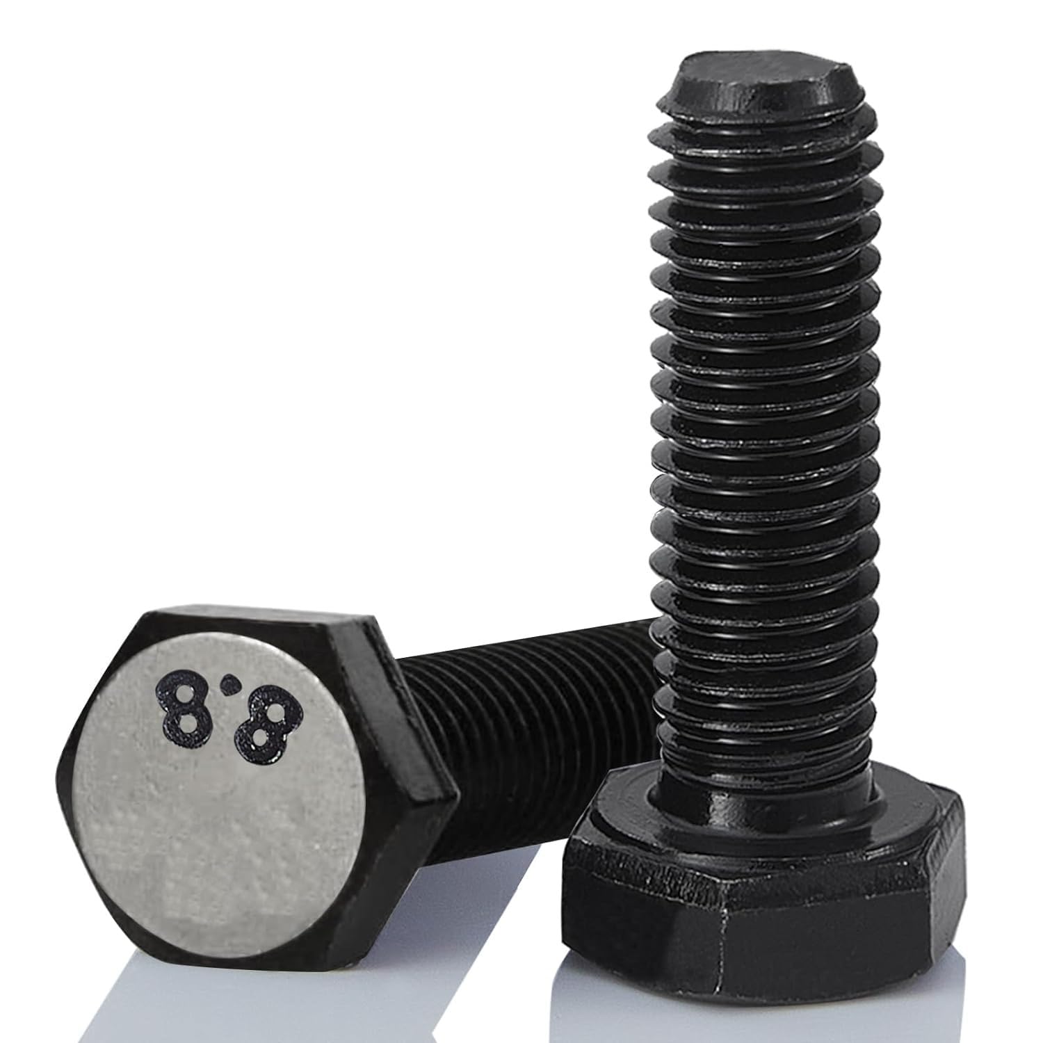   مسمار سن ناعم اسود كاربون Hex  bolt