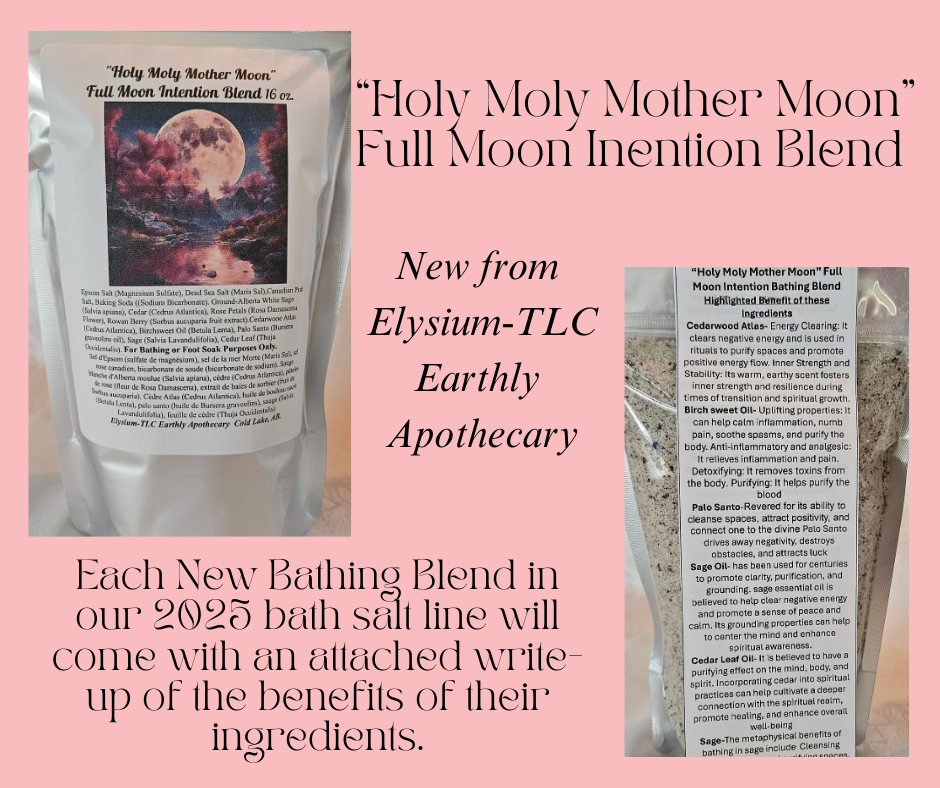 "Holy Moly Mother Moon" Full Moon Intention Blend
