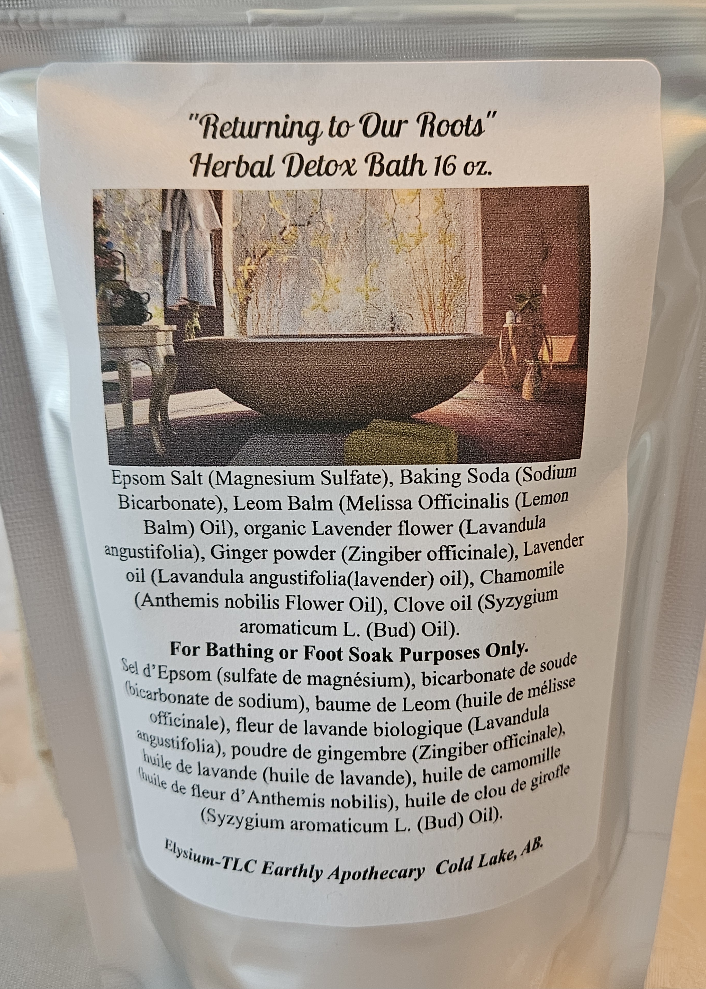 "Returning to Our Roots" Herbal Detox Bath