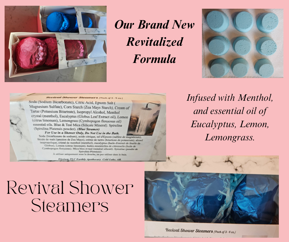 Revival Shower Steamers-Blue Steamers