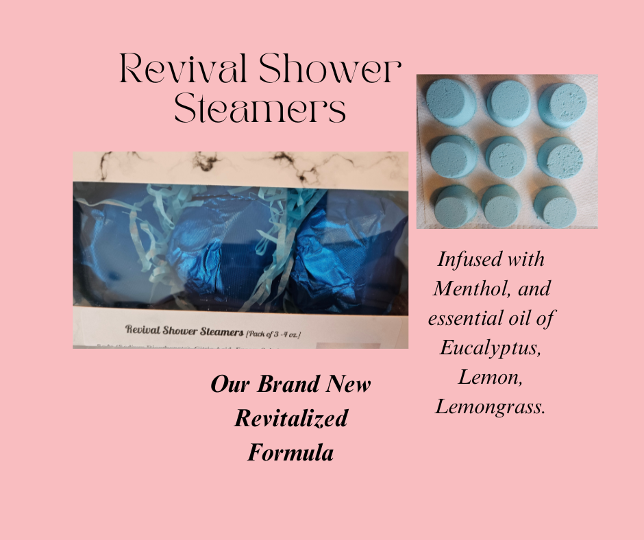 Revival Shower Steamers-Blue Steamers