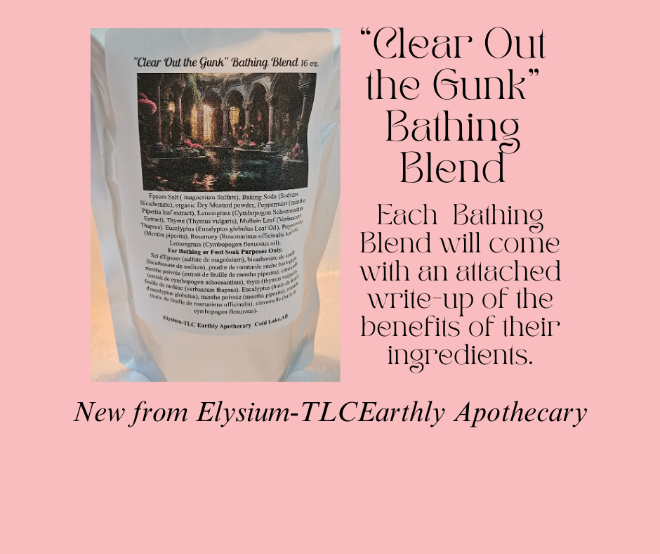 "Clear Out the Gunk" Bathing Blend