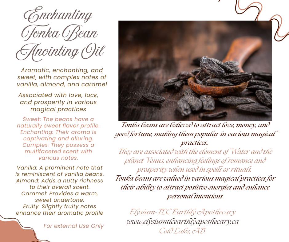 Enchanting Tonka Bean Anointing Oil 30 ml 