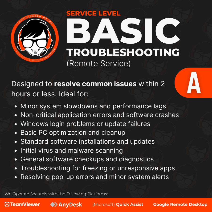 Computer Diagnostics & Repair (Remote)