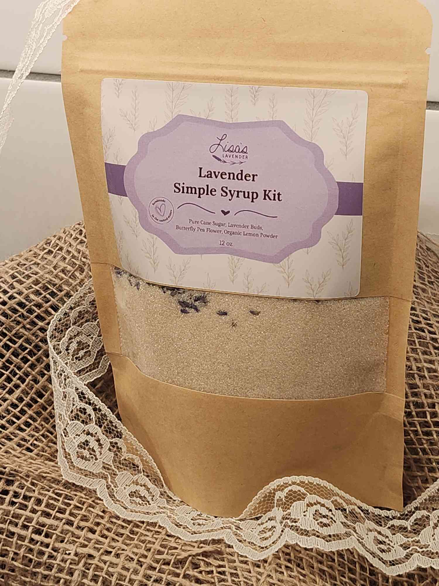 Lavender Simple Syrup Kit Refill