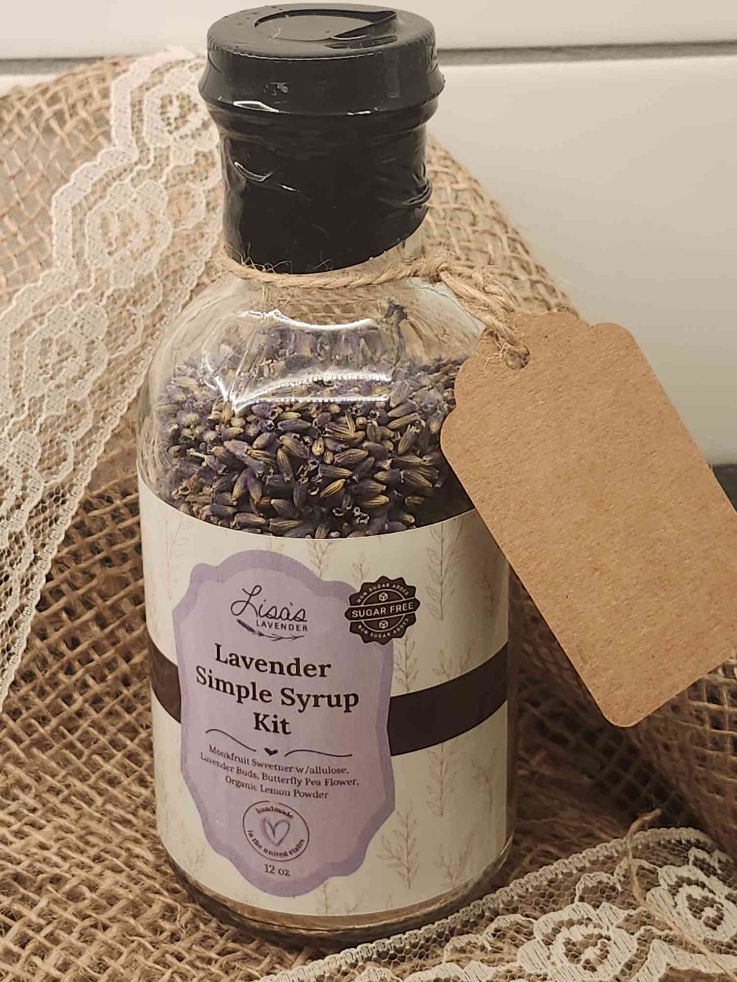 Sugar Free Lavender Simple Syrup Kit