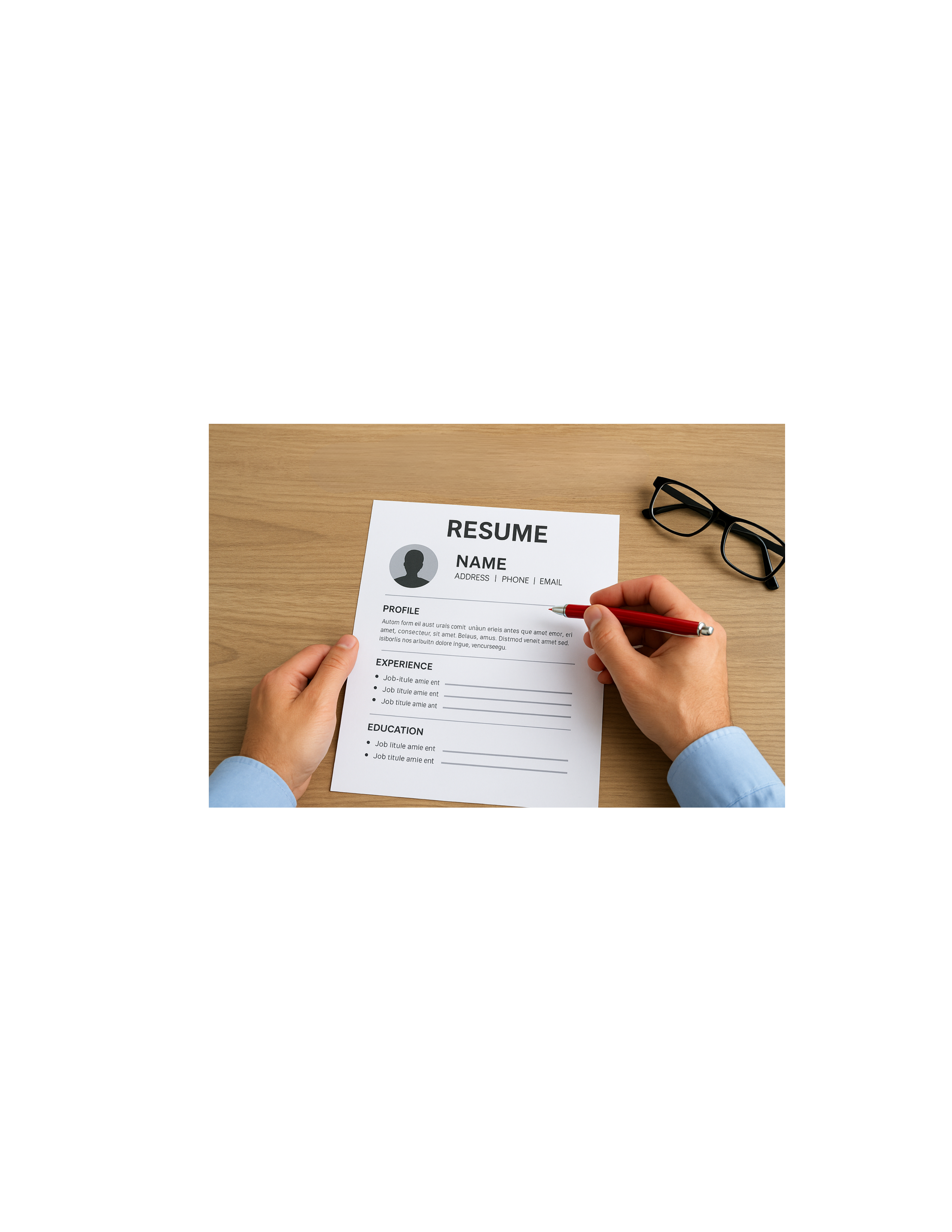 Resume Review Only (No strategy session)