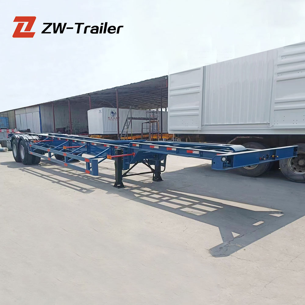 2 Axle Skeleton Semi Trailer