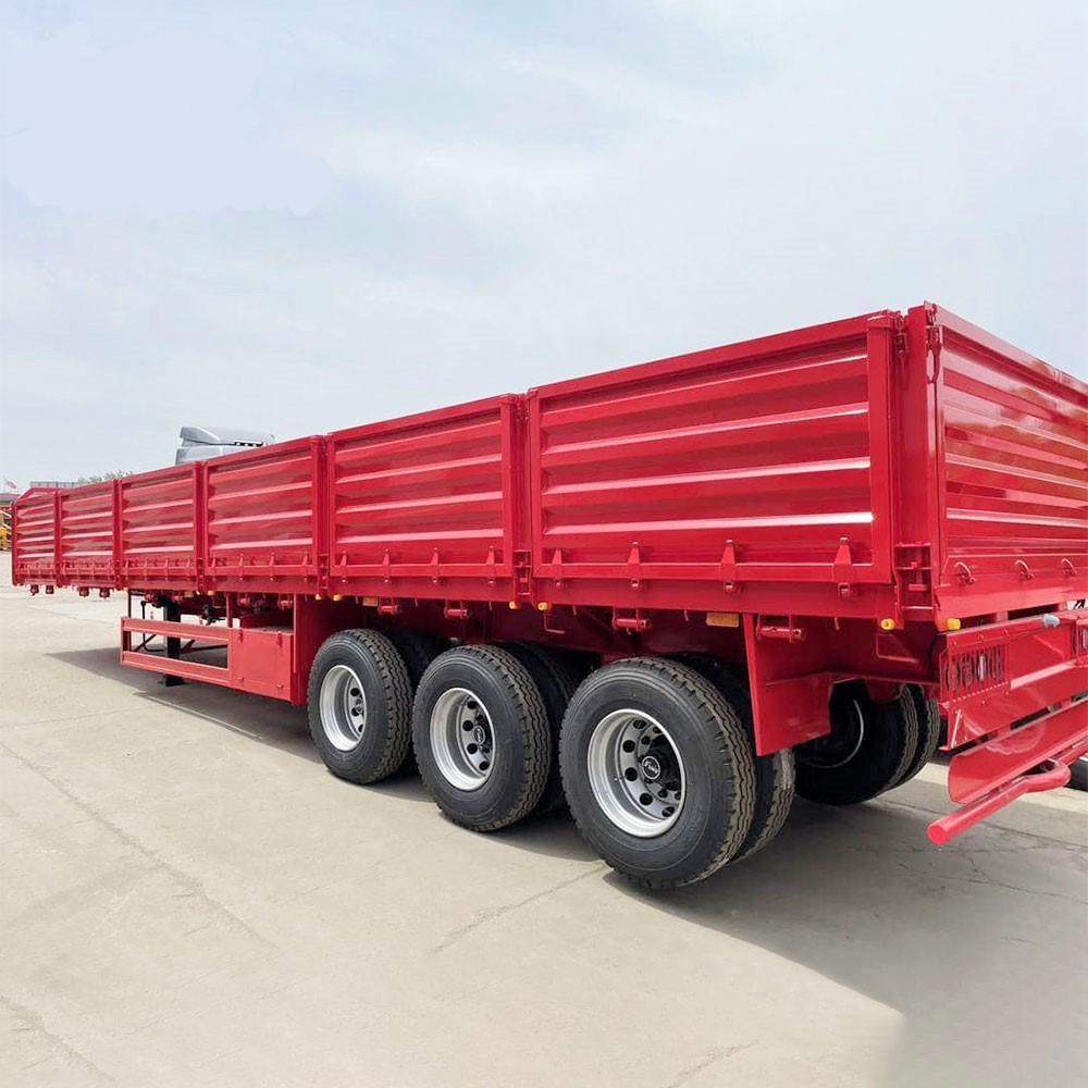 ZW Group 3 Axle 60T Side Board Trailer