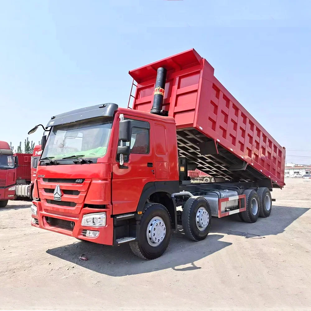 HOWO 420HP 8X4 Heavy-Duty Dump Truck