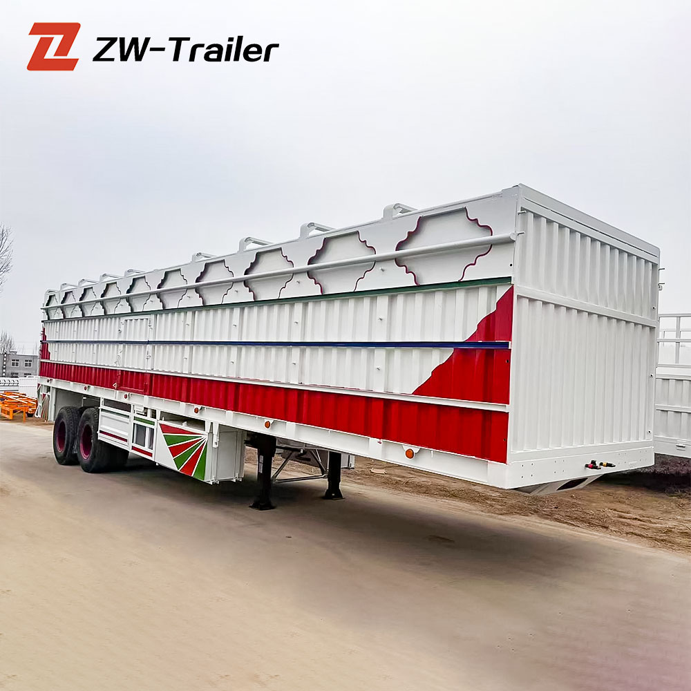 2 Axle Bix Semi Trailer