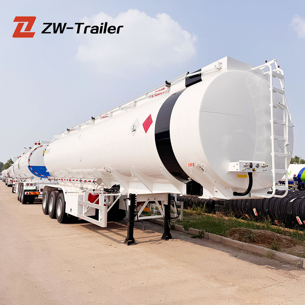 Carbon steel Oil tanker semi trailer