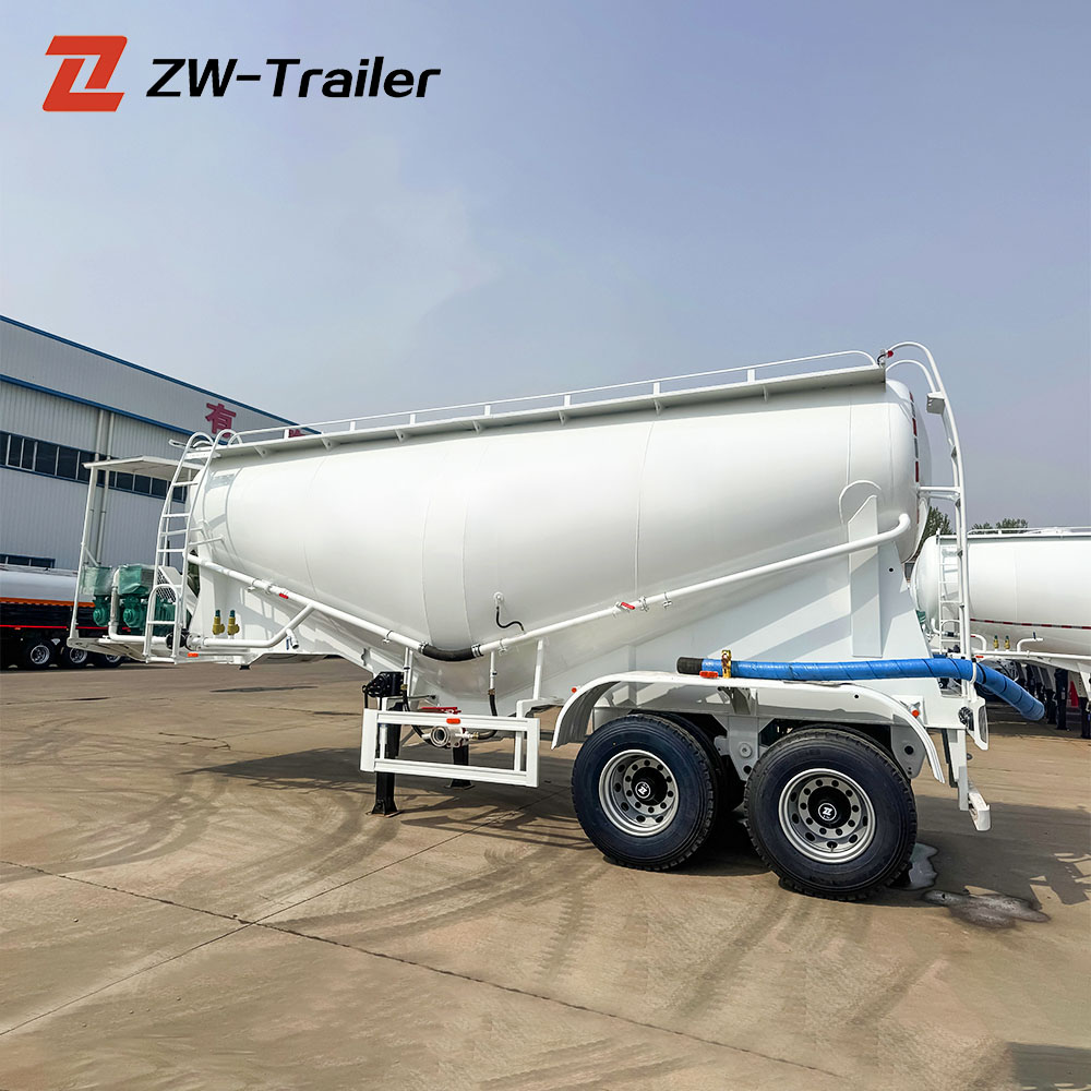 2 Axle 25m³ Bulk Cement Tanker Trailer