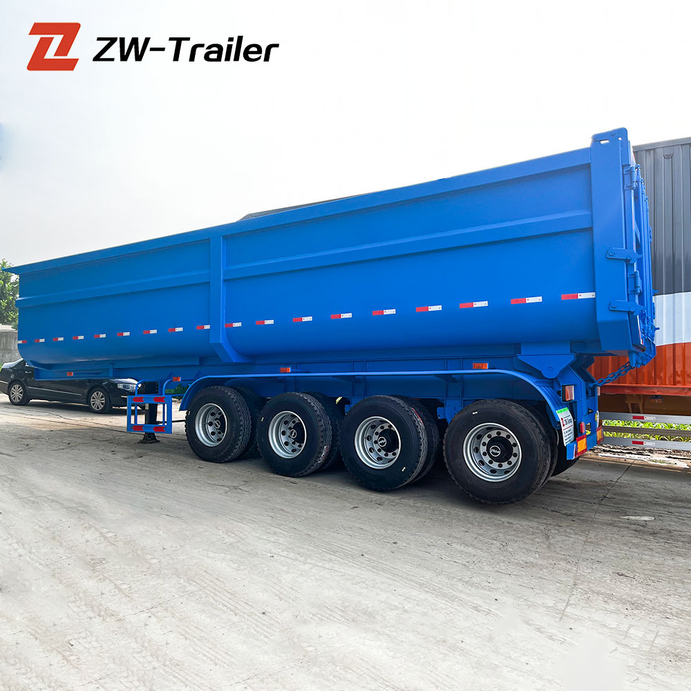 4 Axle Tipper Semi Trailer