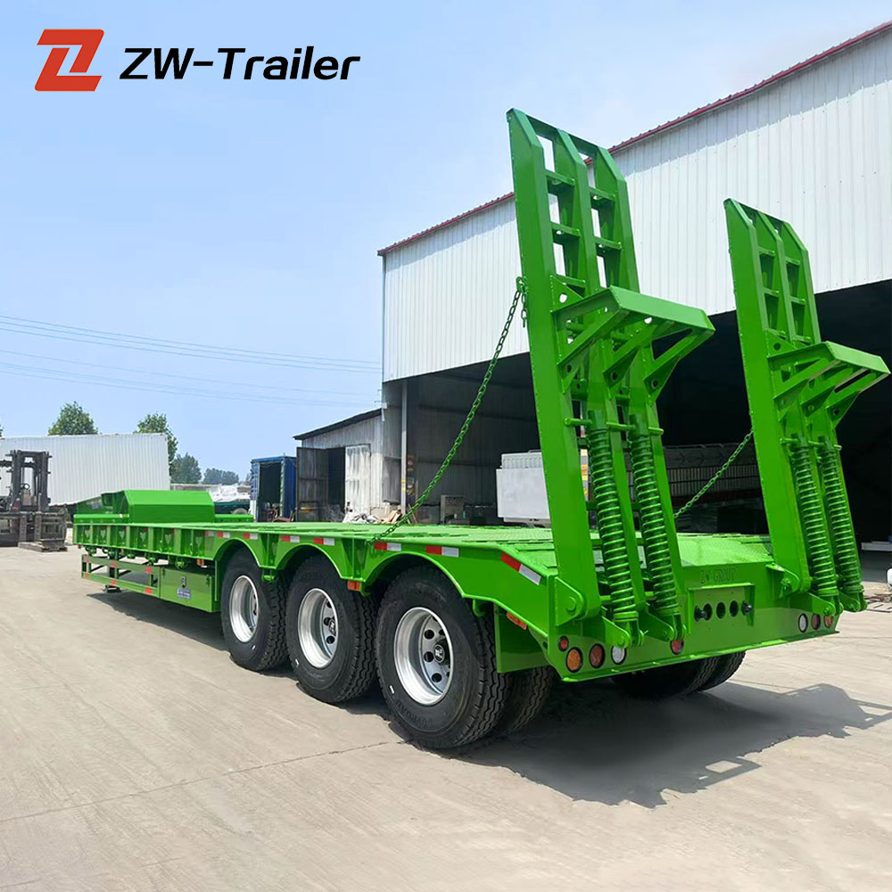 3 Axle Lowbed Semi Trailer