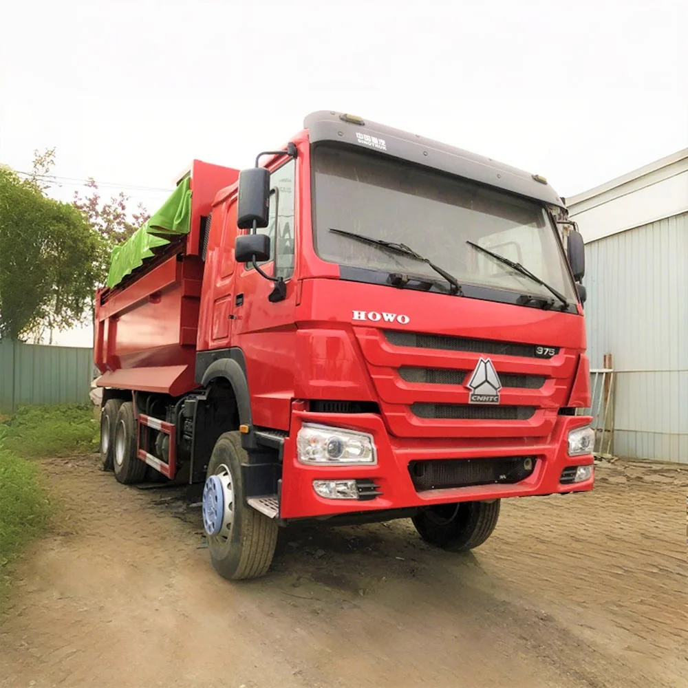 Used HOWO 375HP 6×4 Dump Truck