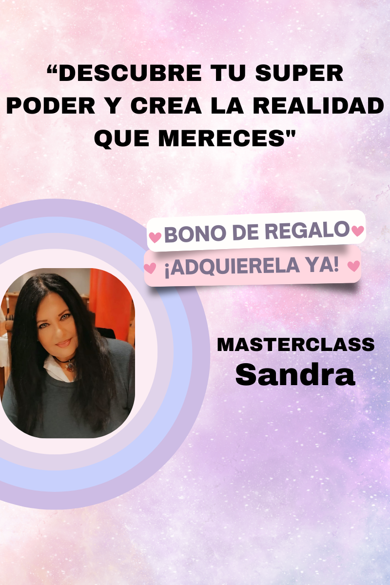 “DESCUBRE TU SUPER PODER Y CREA LA REALIDAD QUE MERECES"