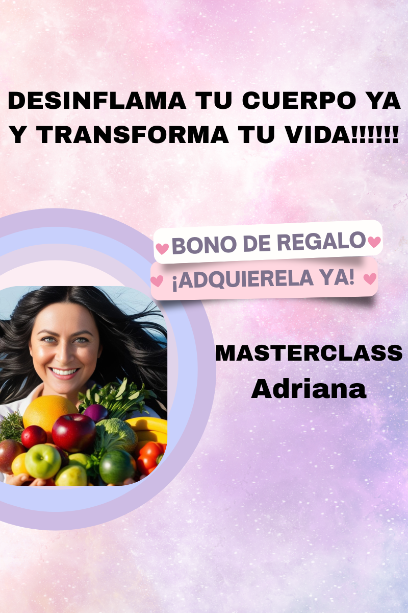 DESINFLAMA TU CUERPO YA Y TRANSFORMA TU VIDA!!!!!!