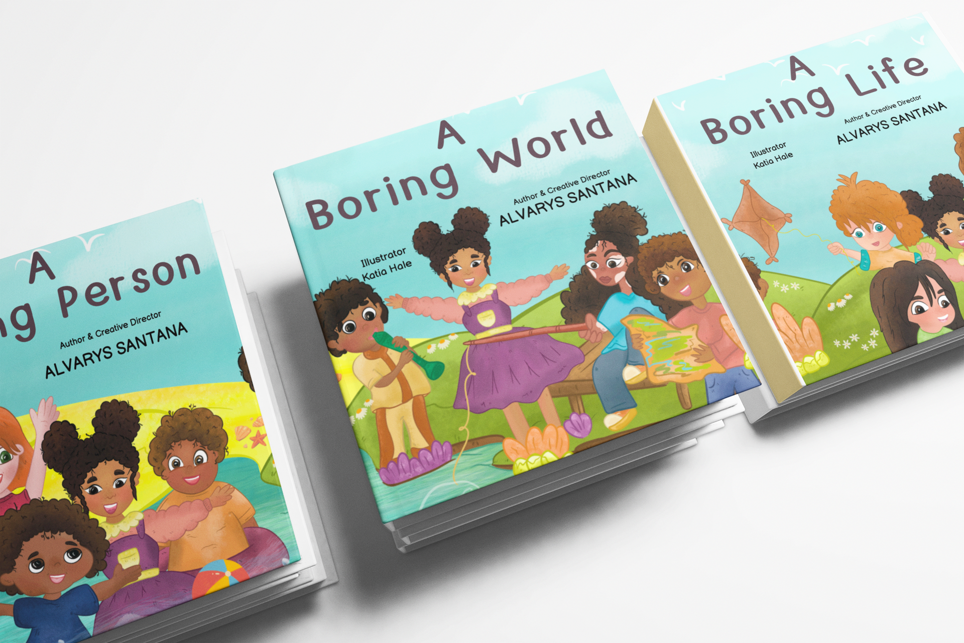 The Boring Books (PRE ORDER TRIO SET)