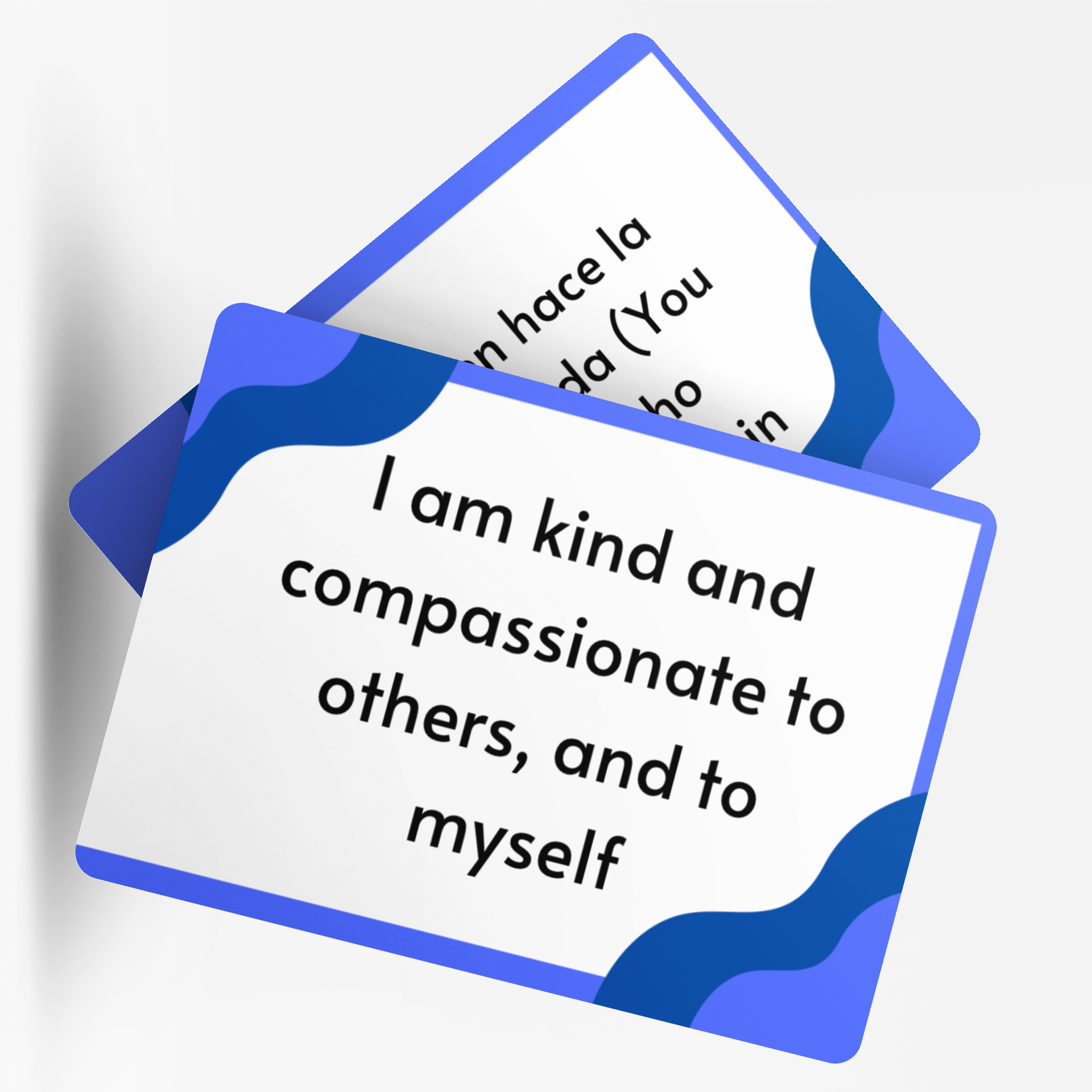 Mamá Speaks Motivation (English & Spanish Flashcards)