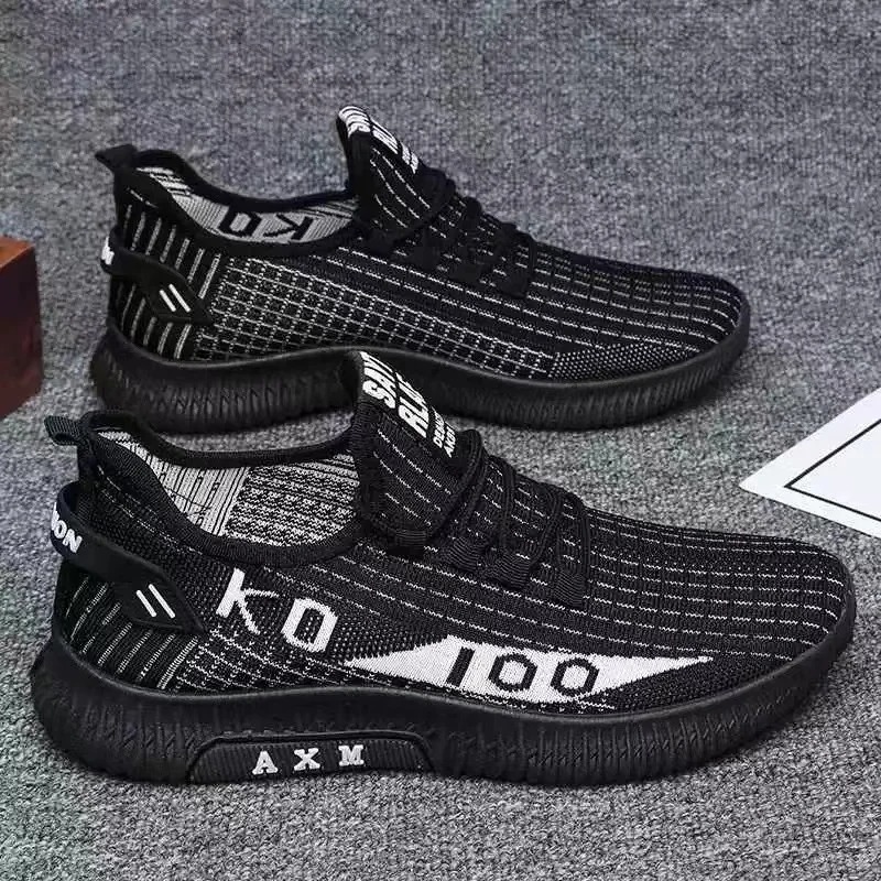 Soft soled spring and autumn old cloth shoes Breathable mesh shoes non-slip wear-resistant