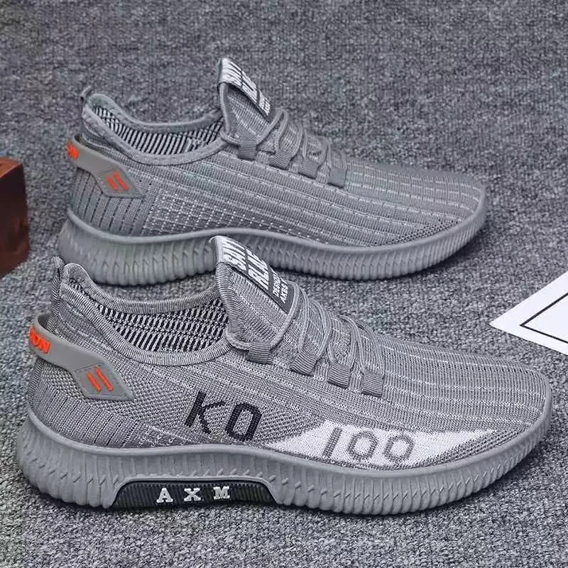 Soft soled spring and autumn old cloth shoes Breathable mesh shoes non-slip wear-resistant