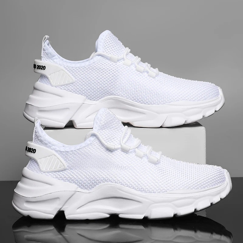 2025 Men Running Shoes Breathable Lightweight Male Tennis Anti-slip Outdoor Men's Sneakers Soft Lace Up Sports Shoes Walking