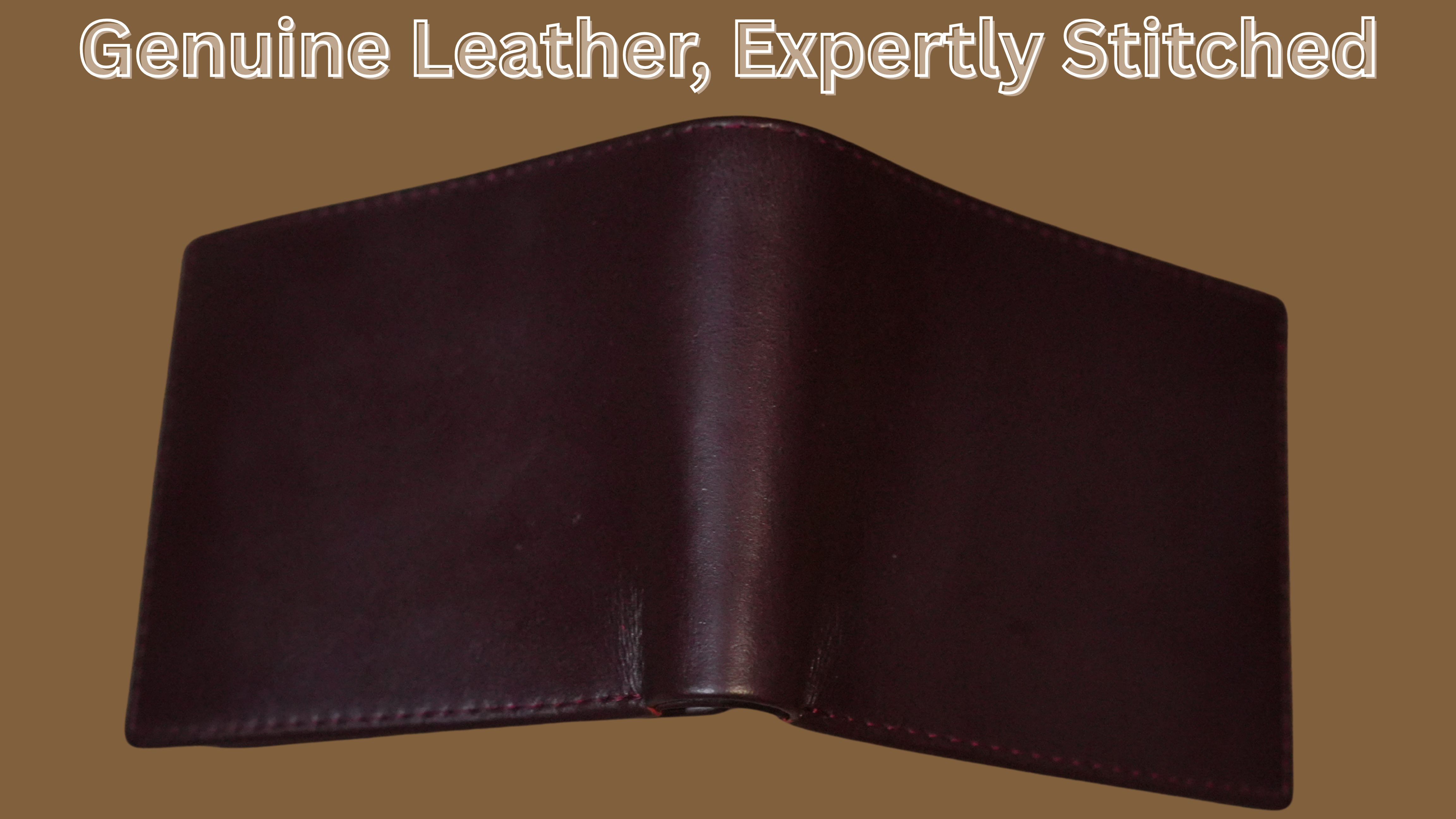 100% Genuine Leather Wallet by EXPORT TOP | Fine Finish & Elegant Style