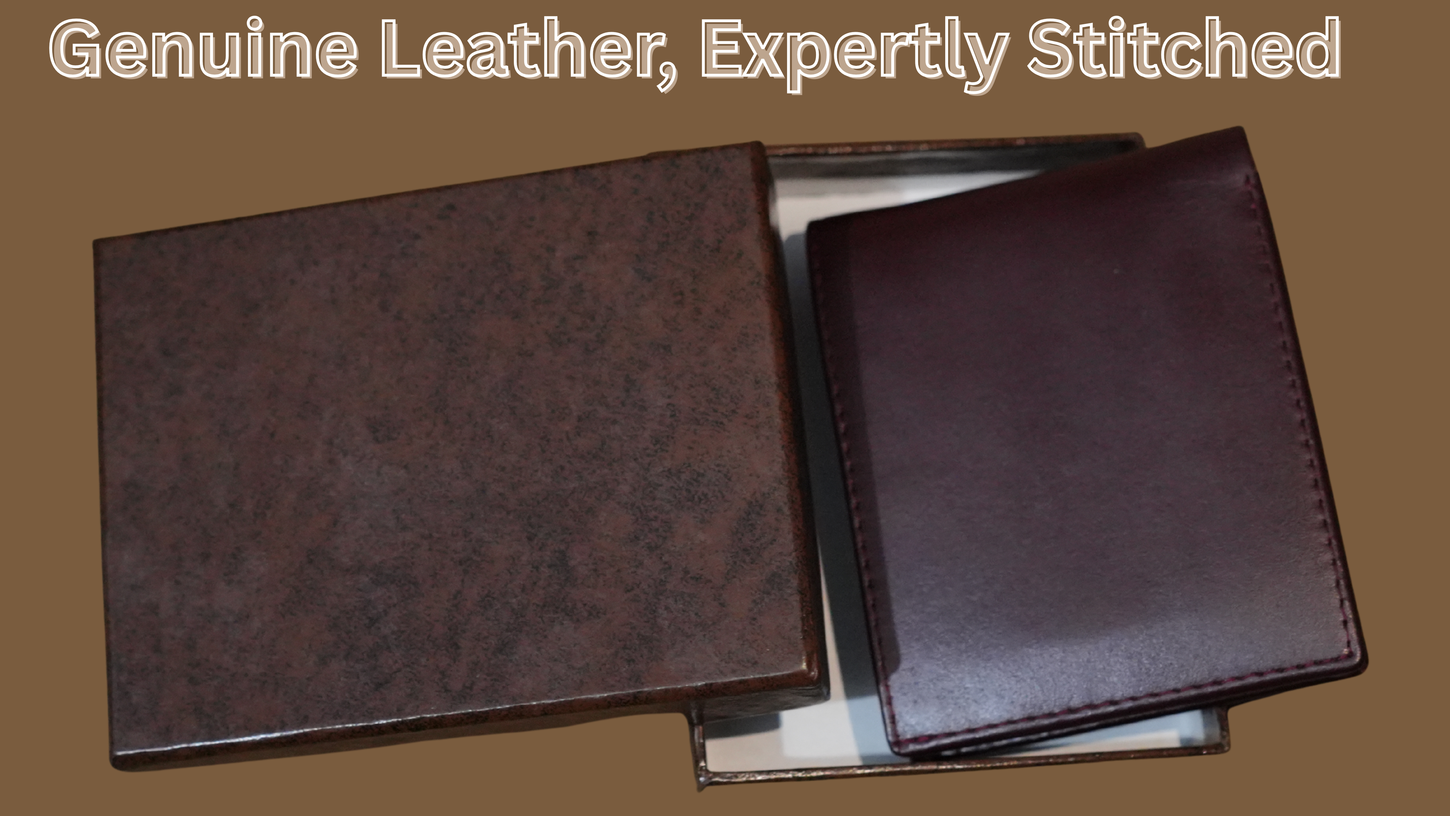 100% Genuine Leather Wallet by EXPORT TOP | Fine Finish & Elegant Style