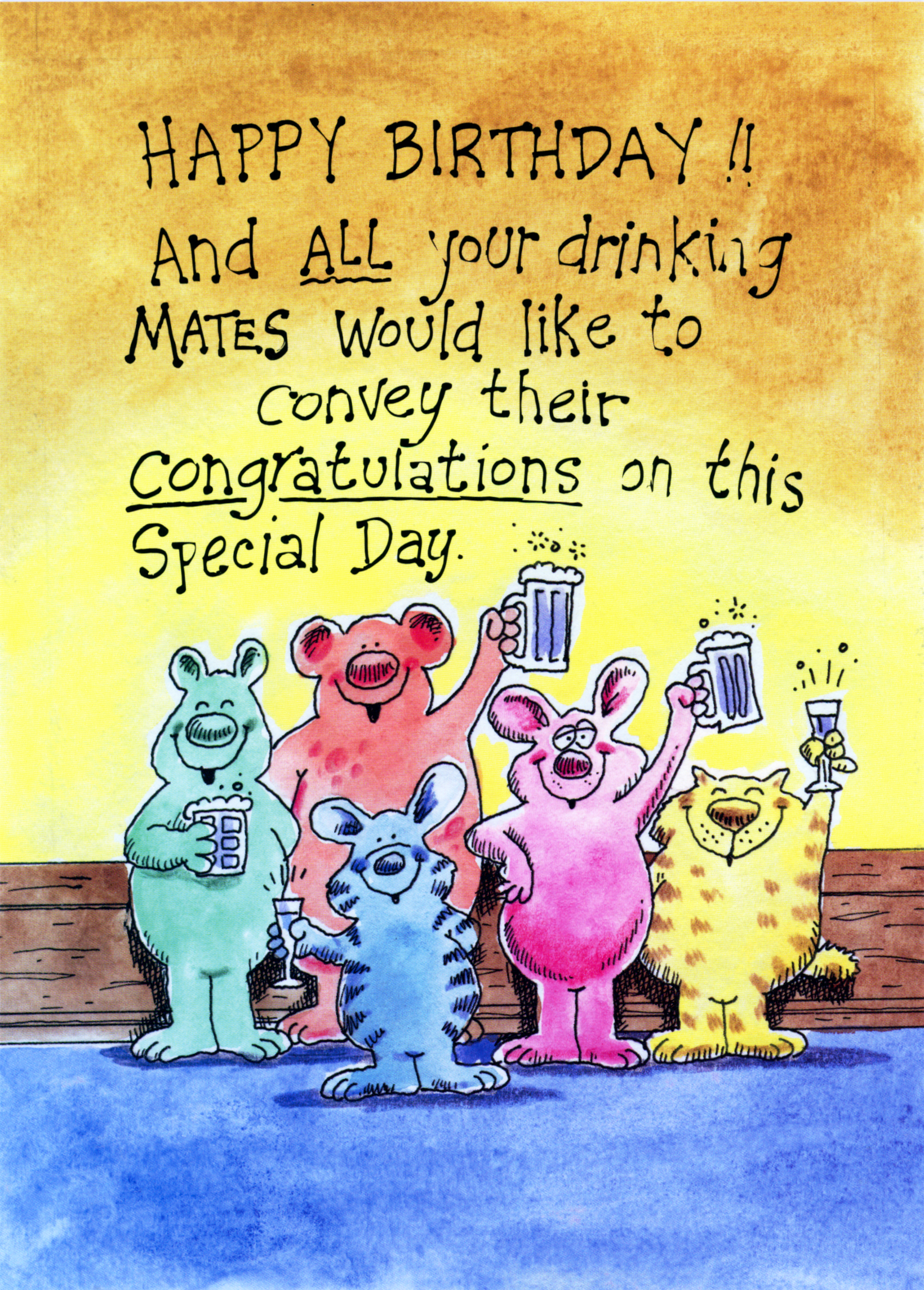 Happy Birthday Greeting Card