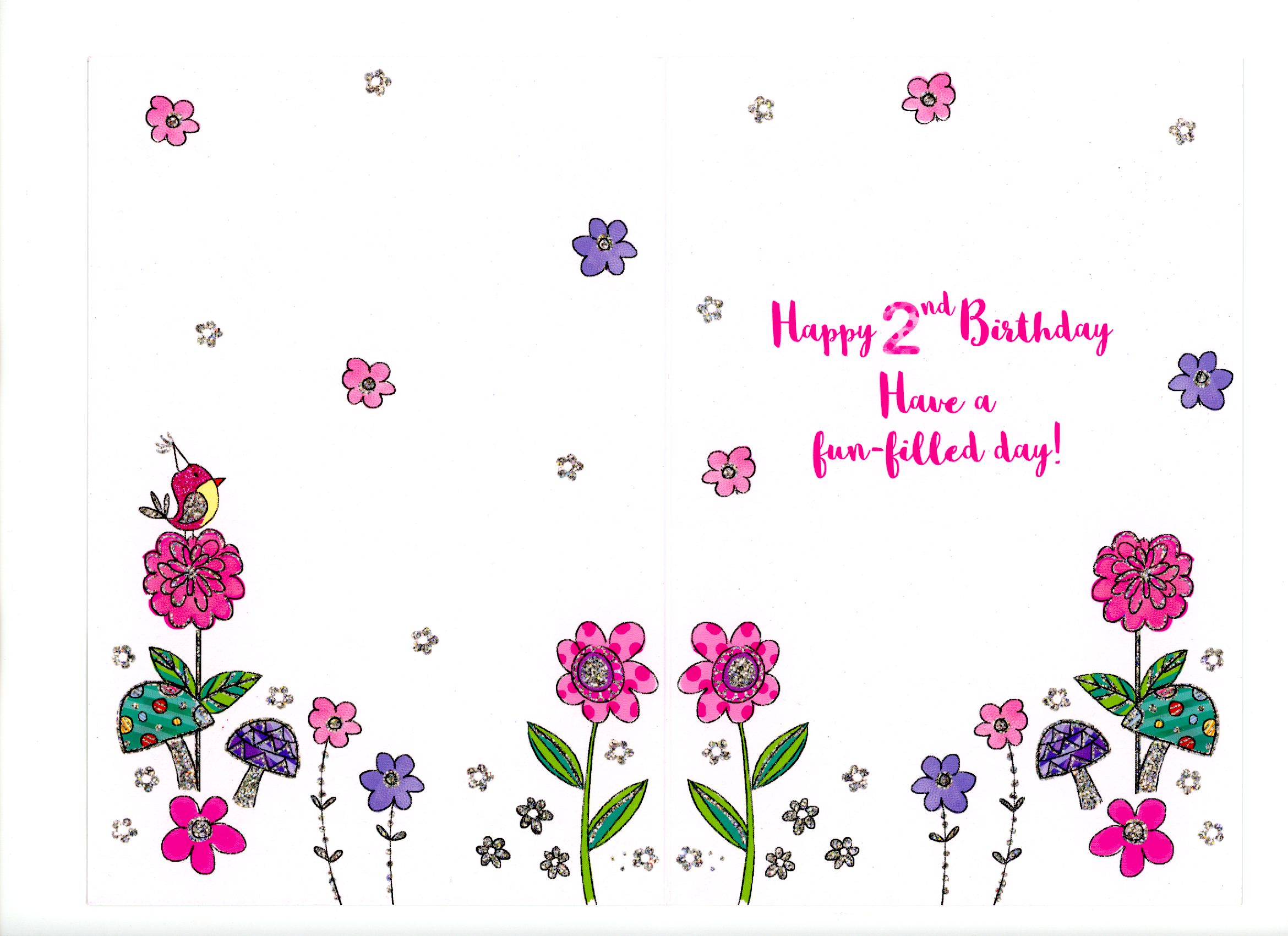 Happy 2nd Birthday Card