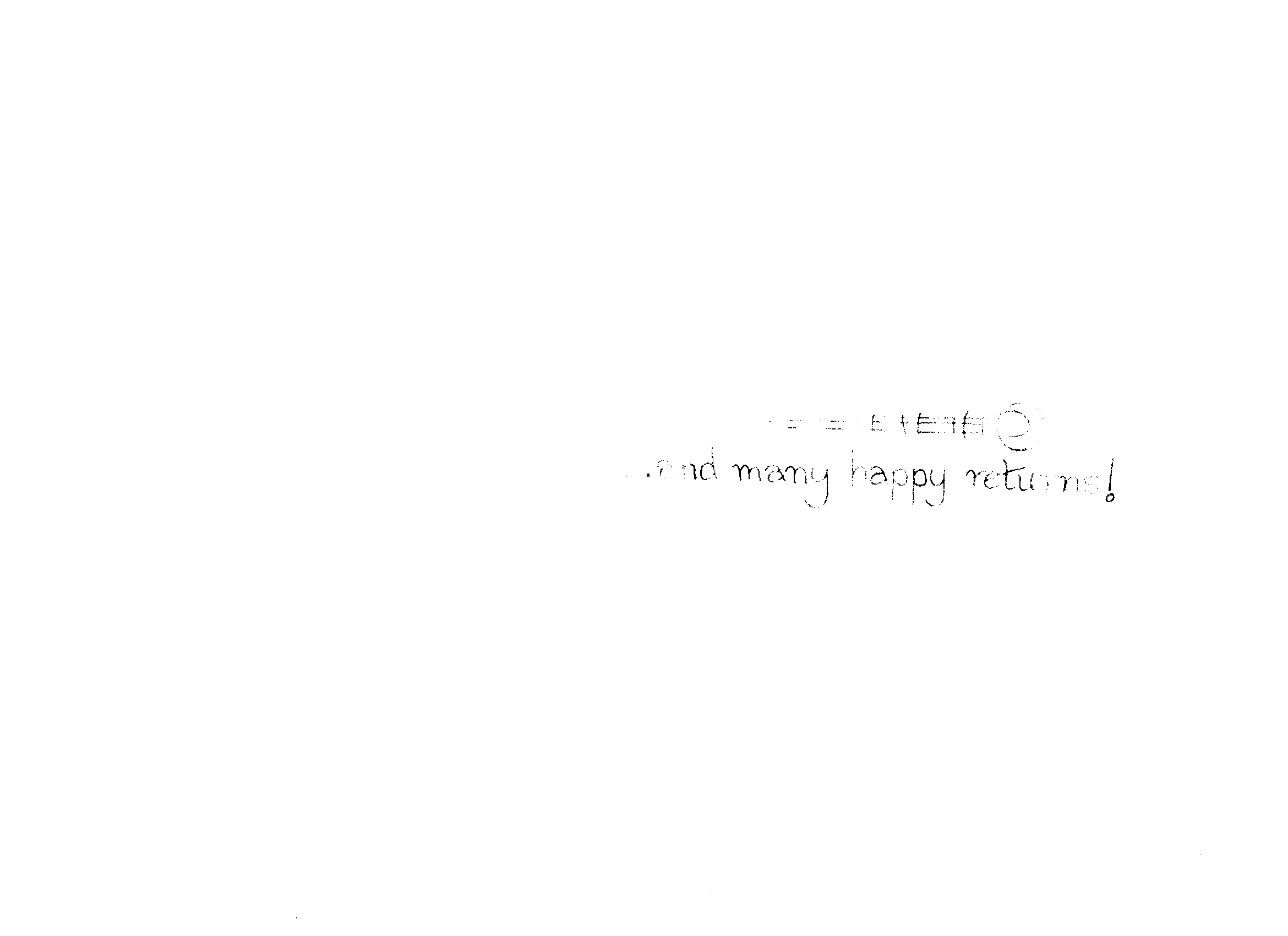 Happy Birthday Card