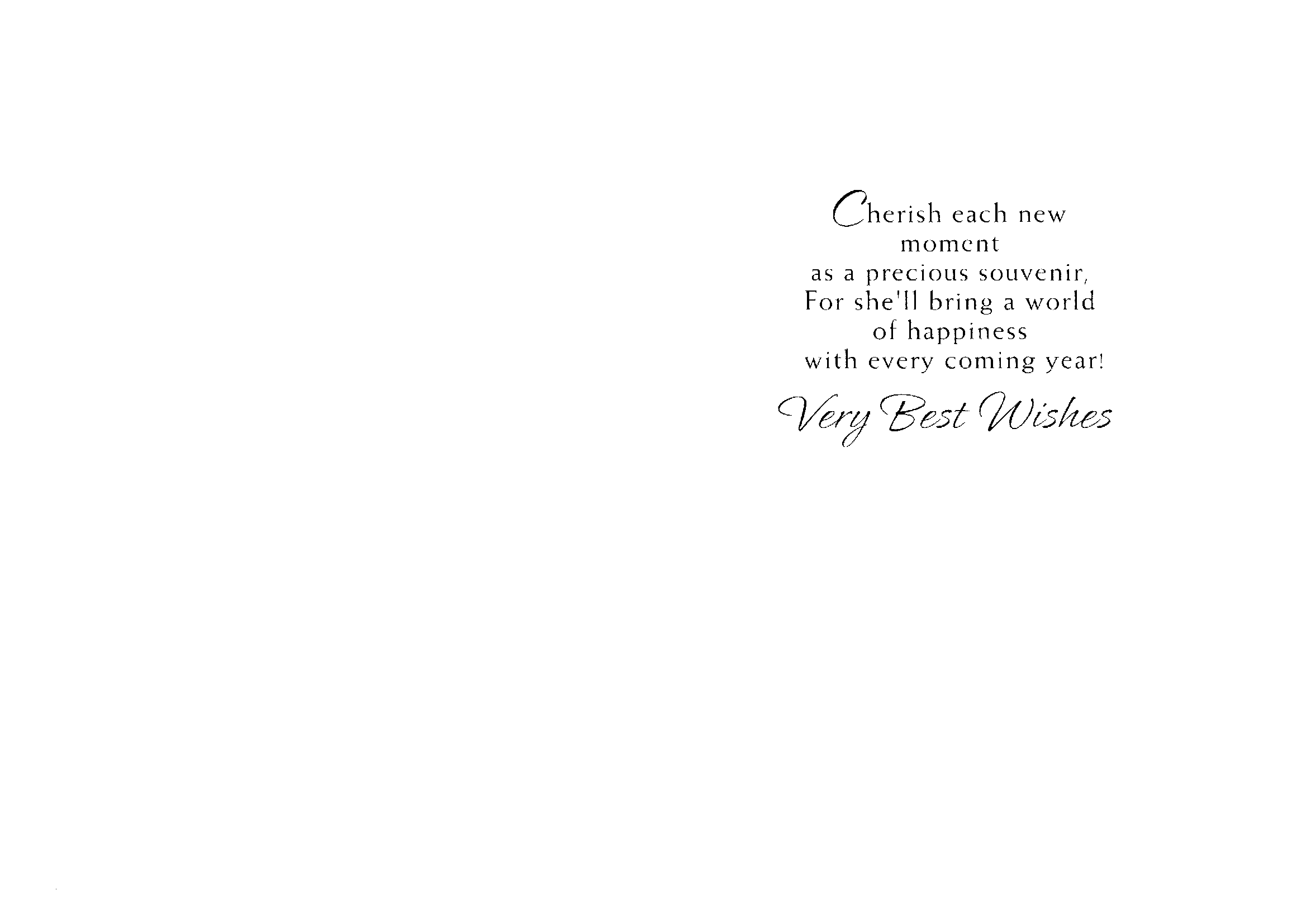 Baby Announcement Card