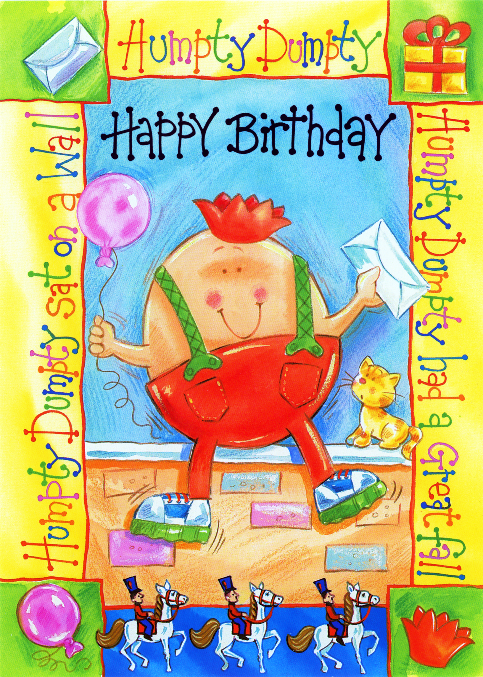 Humpty Dumpty Birthday Card