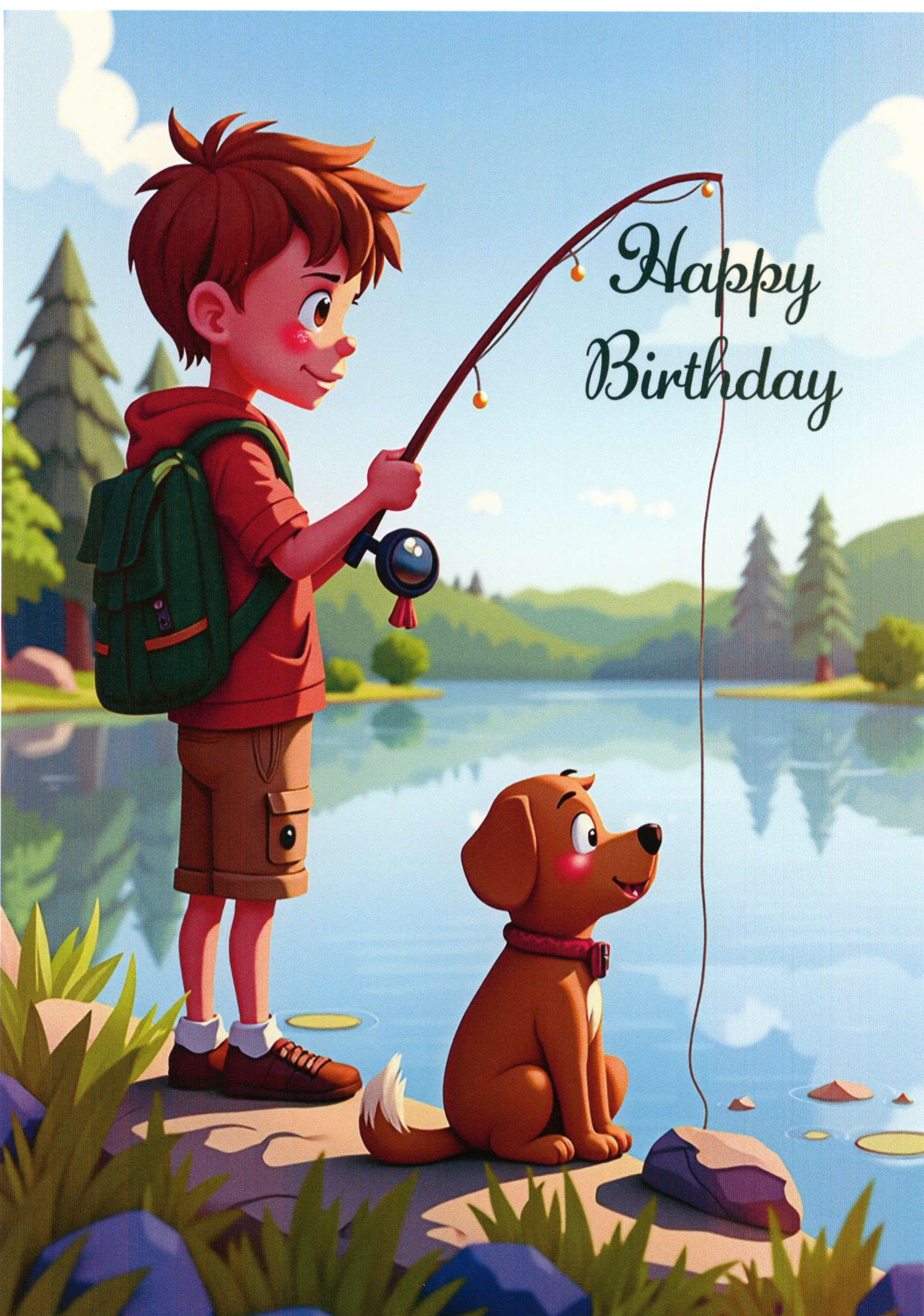 Happy Birthday Greeting Card