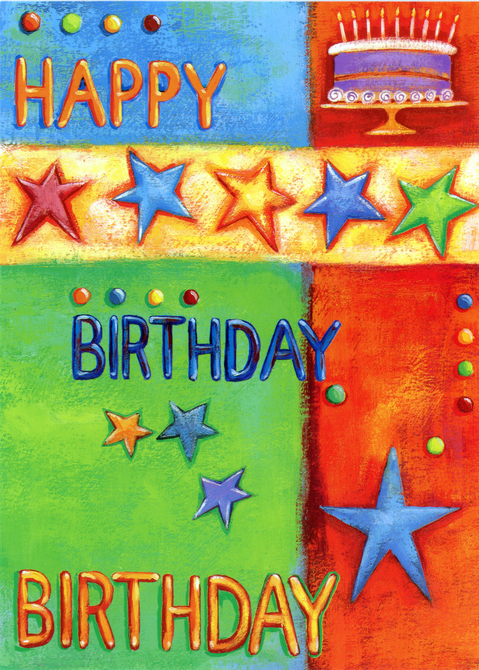Colorful Birthday Card
