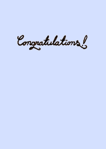 Congratulations Card