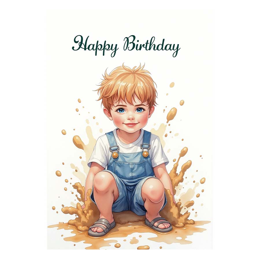 Happy Birthday Greeting Card