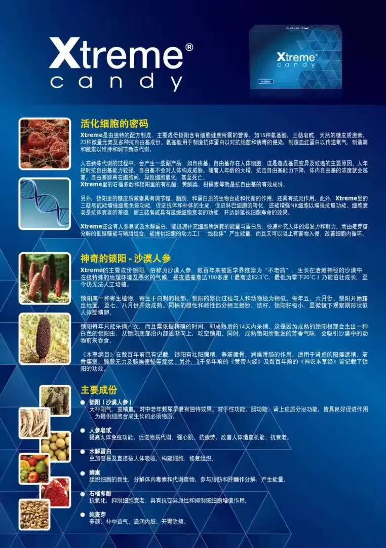 Xtreme Candy 30pcs | 悍马糖蓝糖 30颗粒