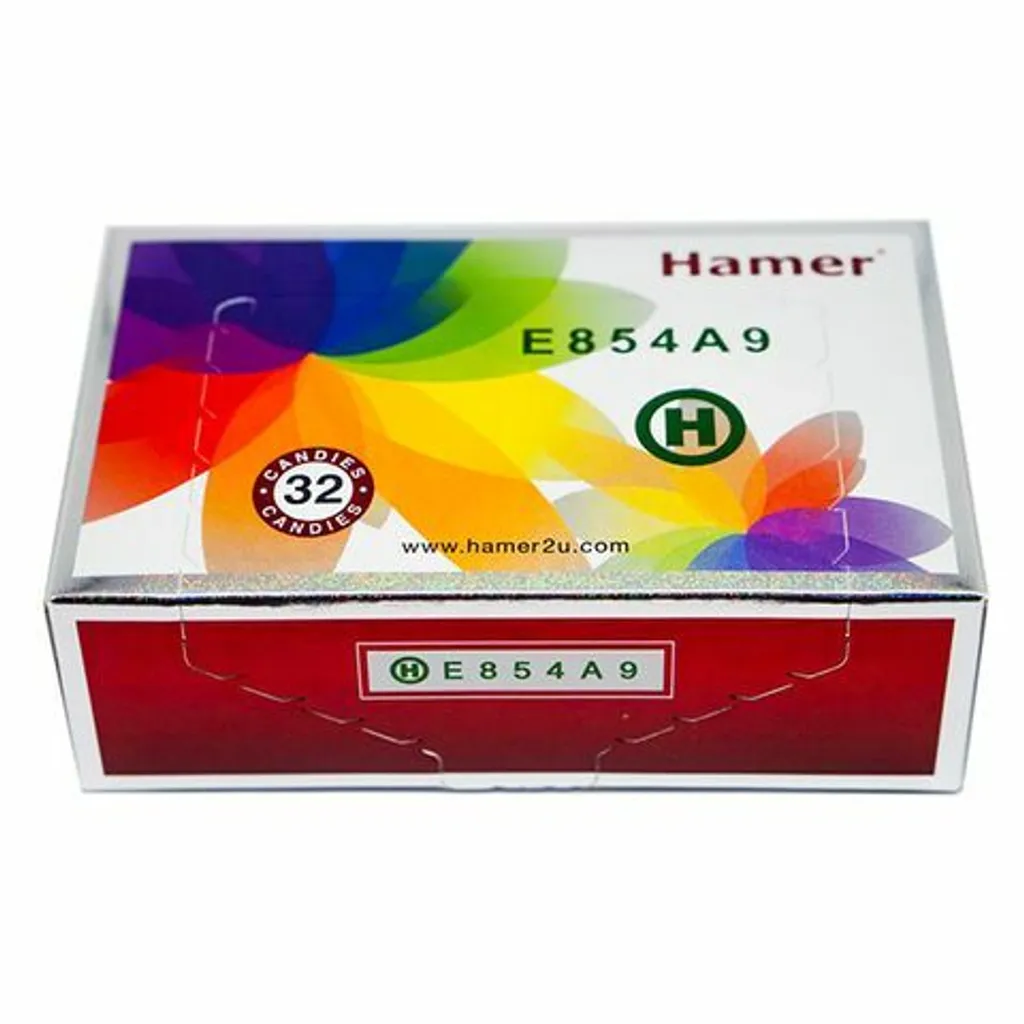 Hamer Rainbow Herbal Candy 32pcs |  悍马红糖彩色装 32颗粒