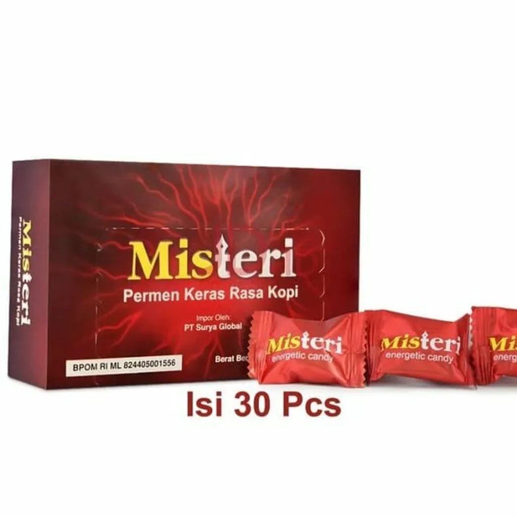 Misteri Ginseng & Coffee Candy 30pcs | Misteri 高丽参咖啡糖 30颗粒