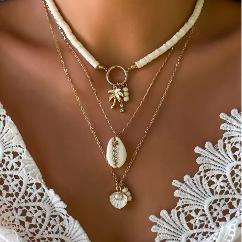 Boho Layered Necklace Set