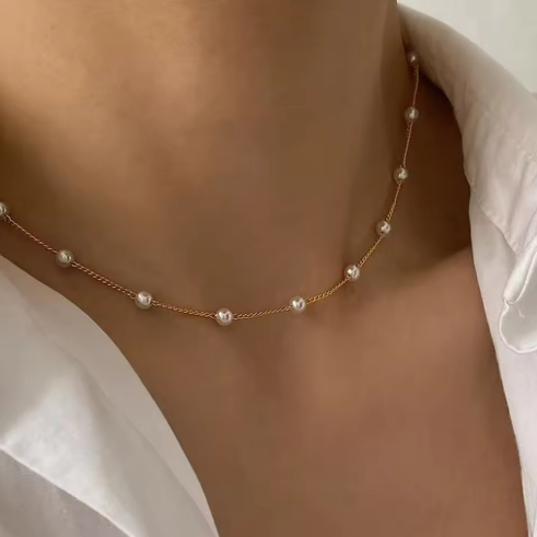Elegant Pearl Necklace