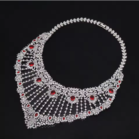 13745 eQJTBMAiKzmp item - New 4-Piece Party Jewelry Set for Women