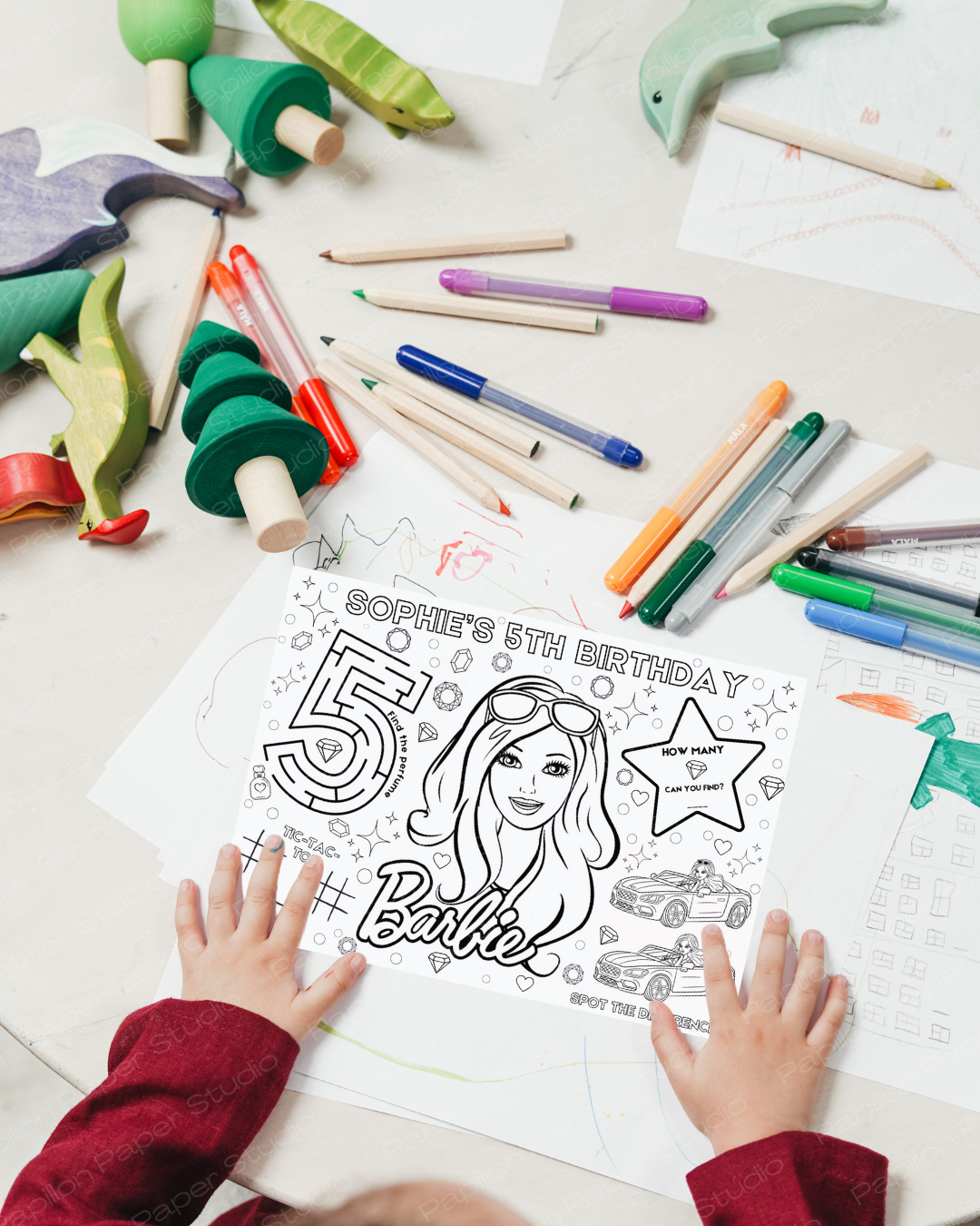 Barbie Activity Sheet