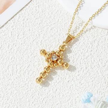 Sparkle Cross Necklace