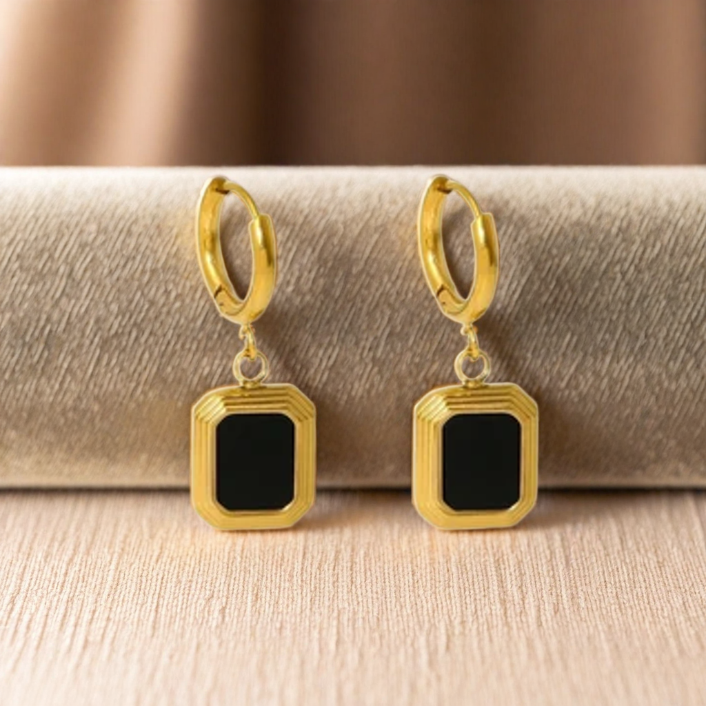 Midnight Luxe Drop Earrings